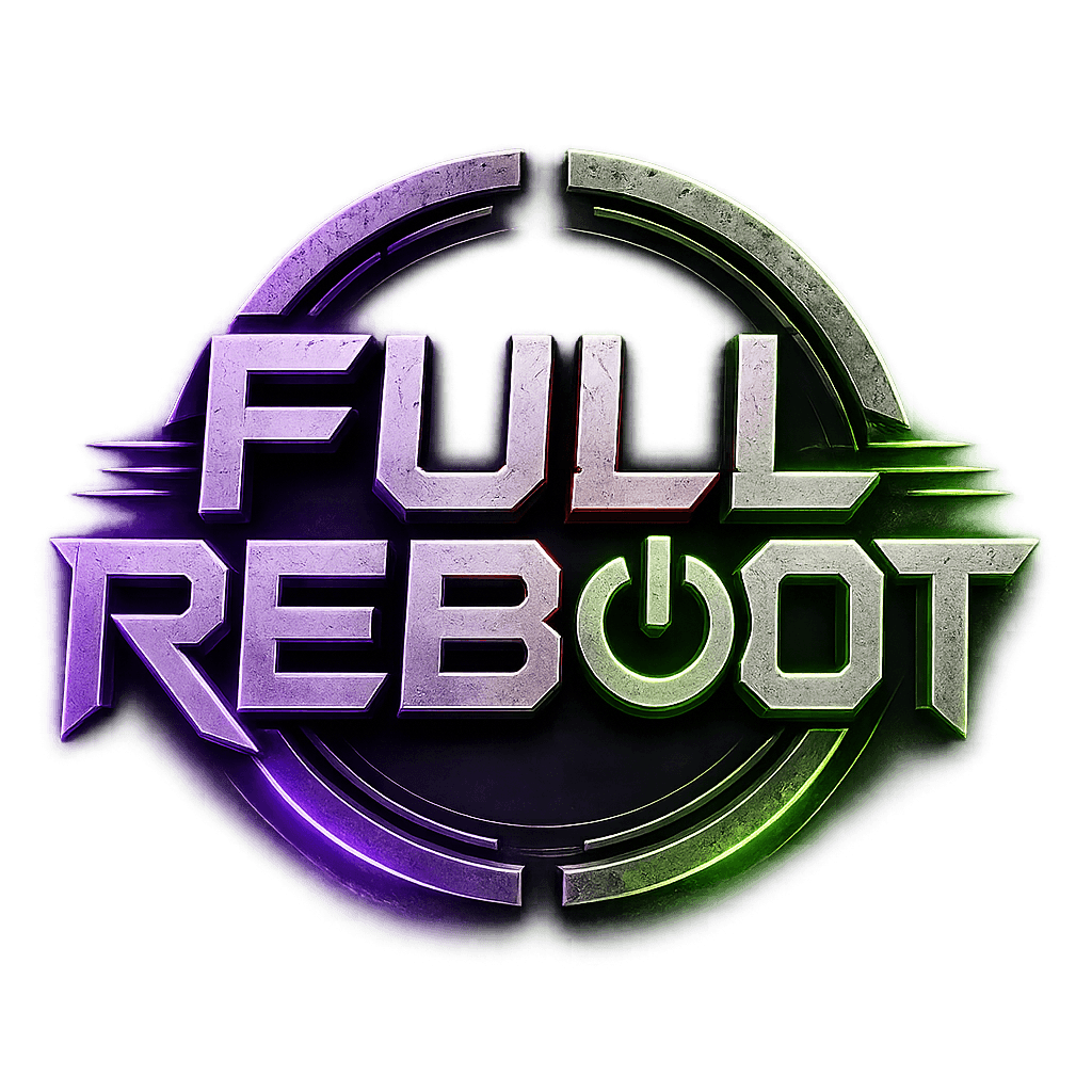 Transparent Full Reboot logo